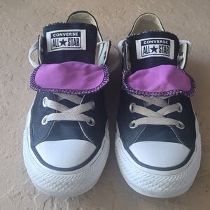 Size 6 Converse All Star Black Low Top Classic Women Sneakers